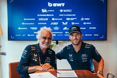 Pierre Gasly & Flavio Briatore_Alpine F1 Team