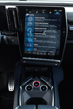 Alpine A390_Bleu Alpine Vision_Interior