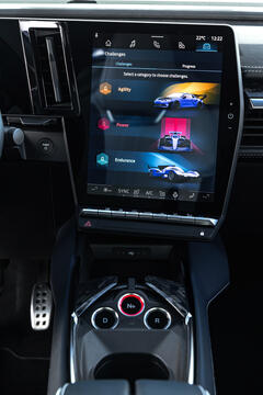 Alpine A390_Bleu Alpine Vision_Interior