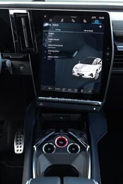 Alpine A390_Bleu Alpine Vision_Interior