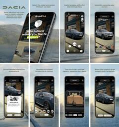 Dacia AR: Toute la gamme en réalité augmentée directement dans votre smartphone