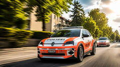 Der Renault 5 E-Tech electric neu im Dienst der Quartierpolizei Winterthur