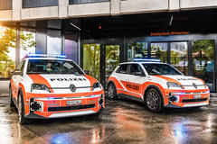 Renault 5 E-Tech electric Quartierpolizei Winterthur