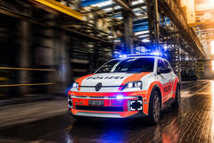 Renault 5 E-Tech electric Quartierpolizei Winterthur