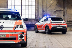 Renault 5 E-Tech electric Quartierpolizei Winterthur