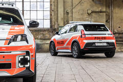 Renault 5 E-Tech electric Quartierpolizei Winterthur