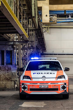 Renault 5 E-Tech electric Quartierpolizei Winterthur