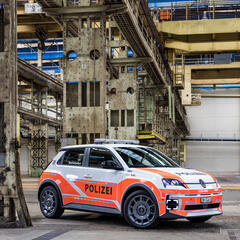 Renault 5 E-Tech electric Quartierpolizei Winterthur