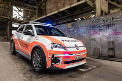 Renault 5 E-Tech electric Quartierpolizei Winterthur