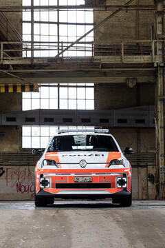 Renault 5 E-Tech electric Quartierpolizei Winterthur