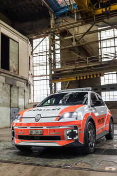 Renault 5 E-Tech electric Quartierpolizei Winterthur