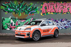 Renault 5 E-Tech electric Quartierpolizei Winterthur