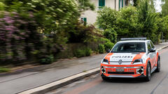 Renault 5 E-Tech electric Quartierpolizei Winterthur