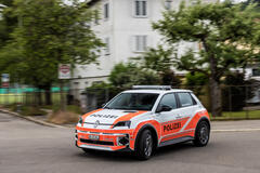 Renault 5 E-Tech electric Quartierpolizei Winterthur
