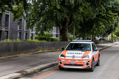 Renault 5 E-Tech electric Quartierpolizei Winterthur