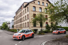 Renault 5 E-Tech electric Quartierpolizei Winterthur