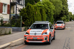 Renault 5 E-Tech electric Quartierpolizei Winterthur
