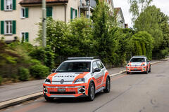 Renault 5 E-Tech electric Quartierpolizei Winterthur