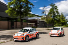 Renault 5 E-Tech electric Quartierpolizei Winterthur