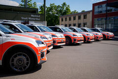 Renault 5 E-Tech electric Quartierpolizei Winterthur