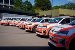 Renault 5 E-Tech electric Quartierpolizei Winterthur