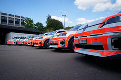 Renault 5 E-Tech electric Quartierpolizei Winterthur