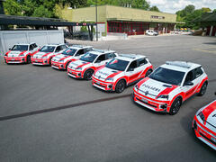 Renault 5 E-Tech electric Quartierpolizei Winterthur