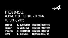Alpine A110 Ultime 2026