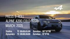 Alpine A390 2025_Endurance test in the Arctic Circle